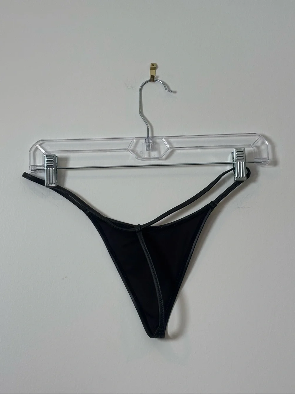 SKIMS Matte Black Bikini